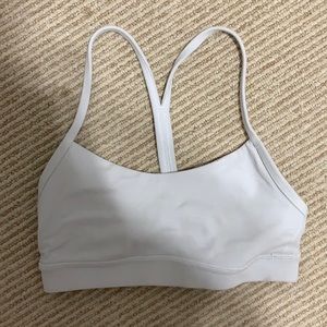 Lulu size 2 white bra